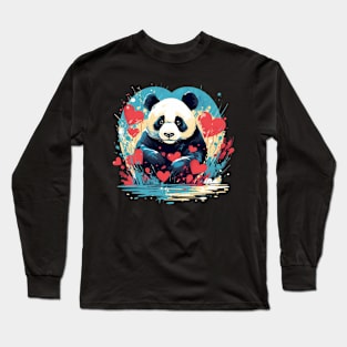 panda Long Sleeve T-Shirt